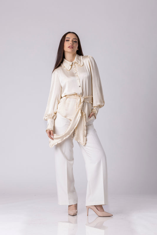 Edria Satin Blouse