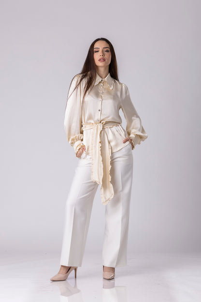 Edria Satin Blouse