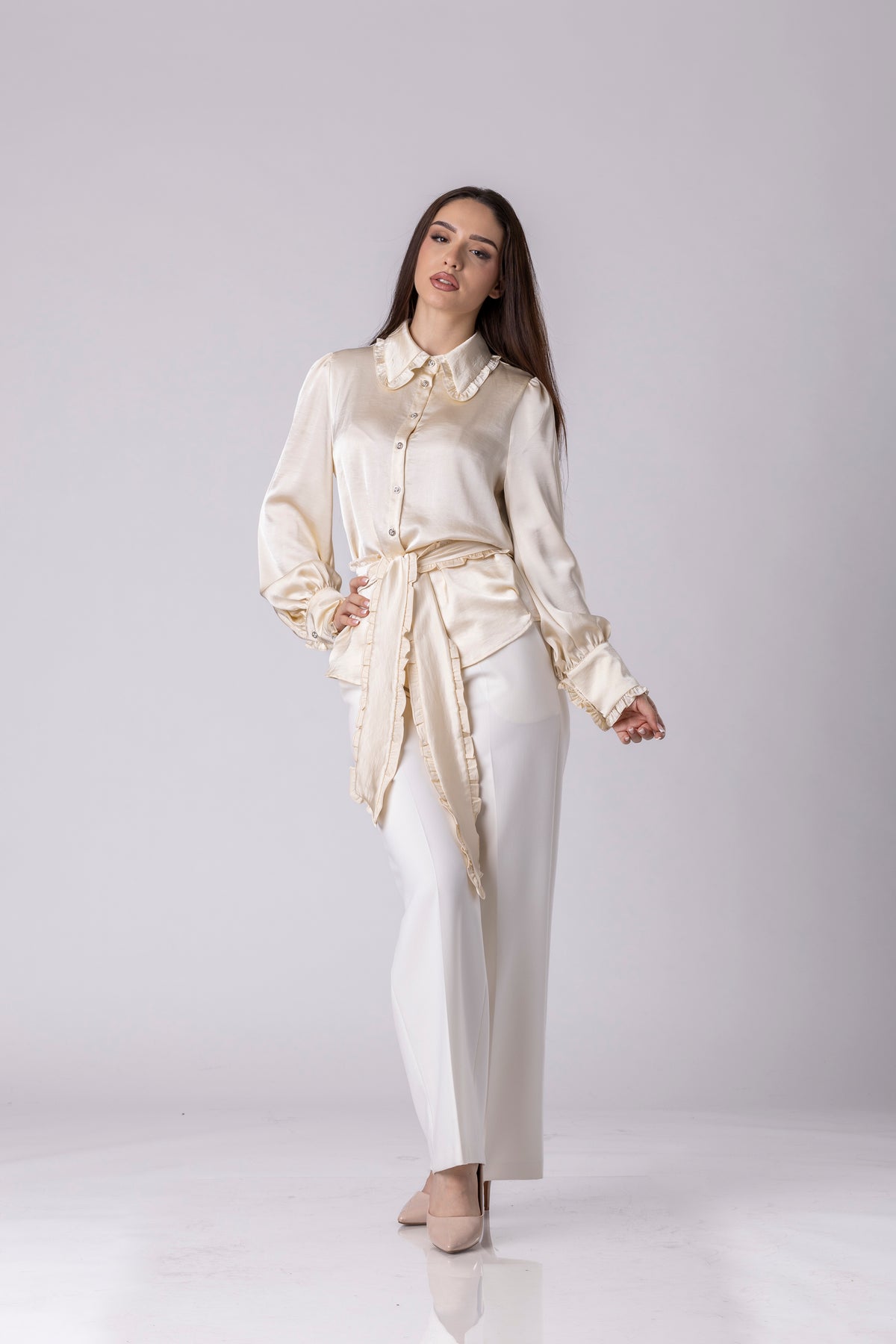 Edria Satin Blouse