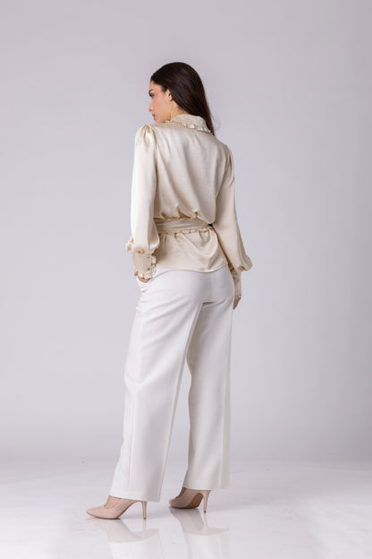 Edria Satin Blouse