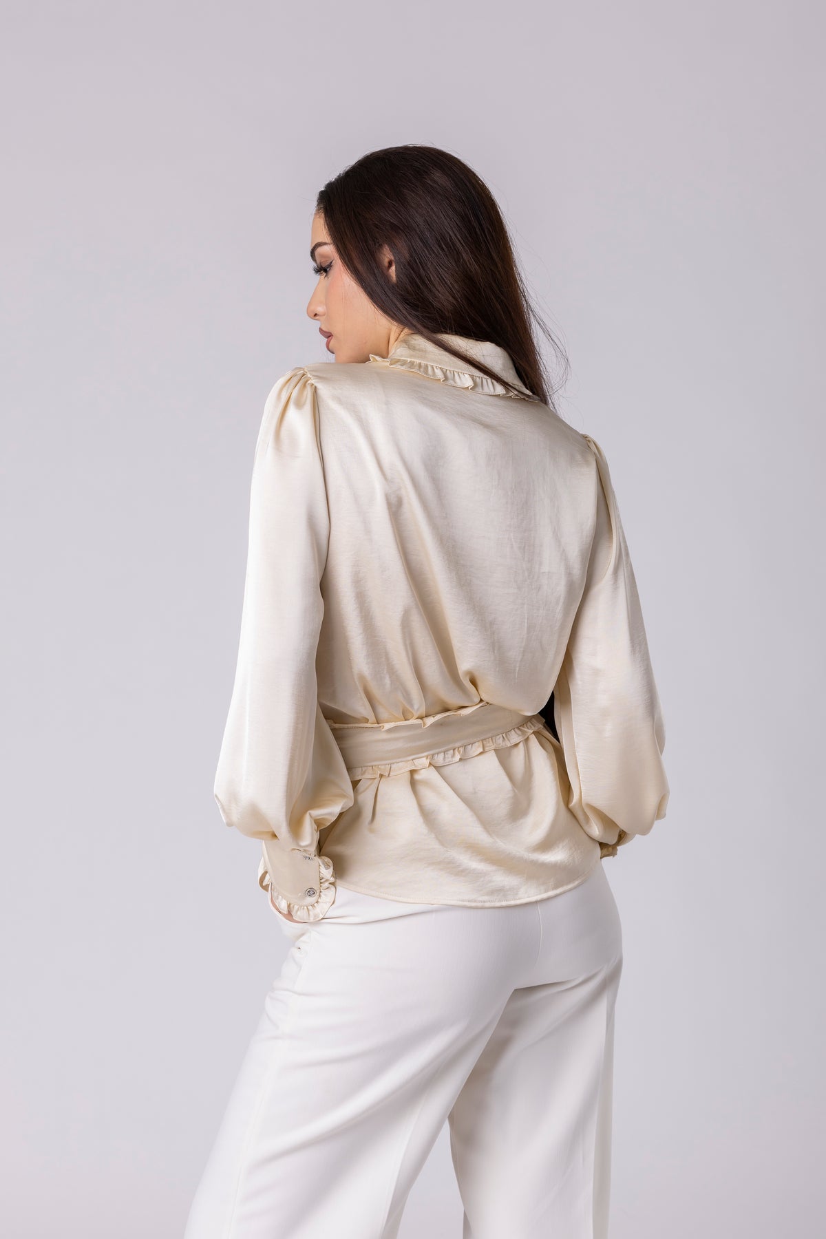 Edria Satin Blouse