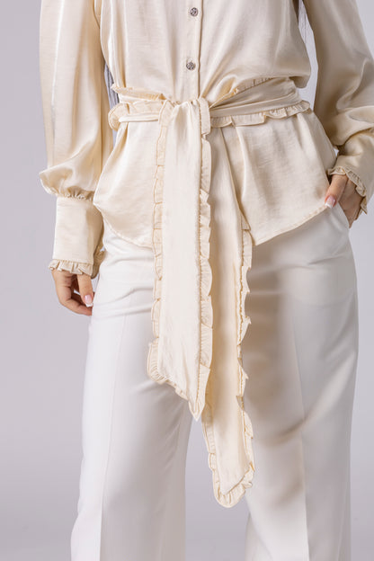 Edria Satin Blouse