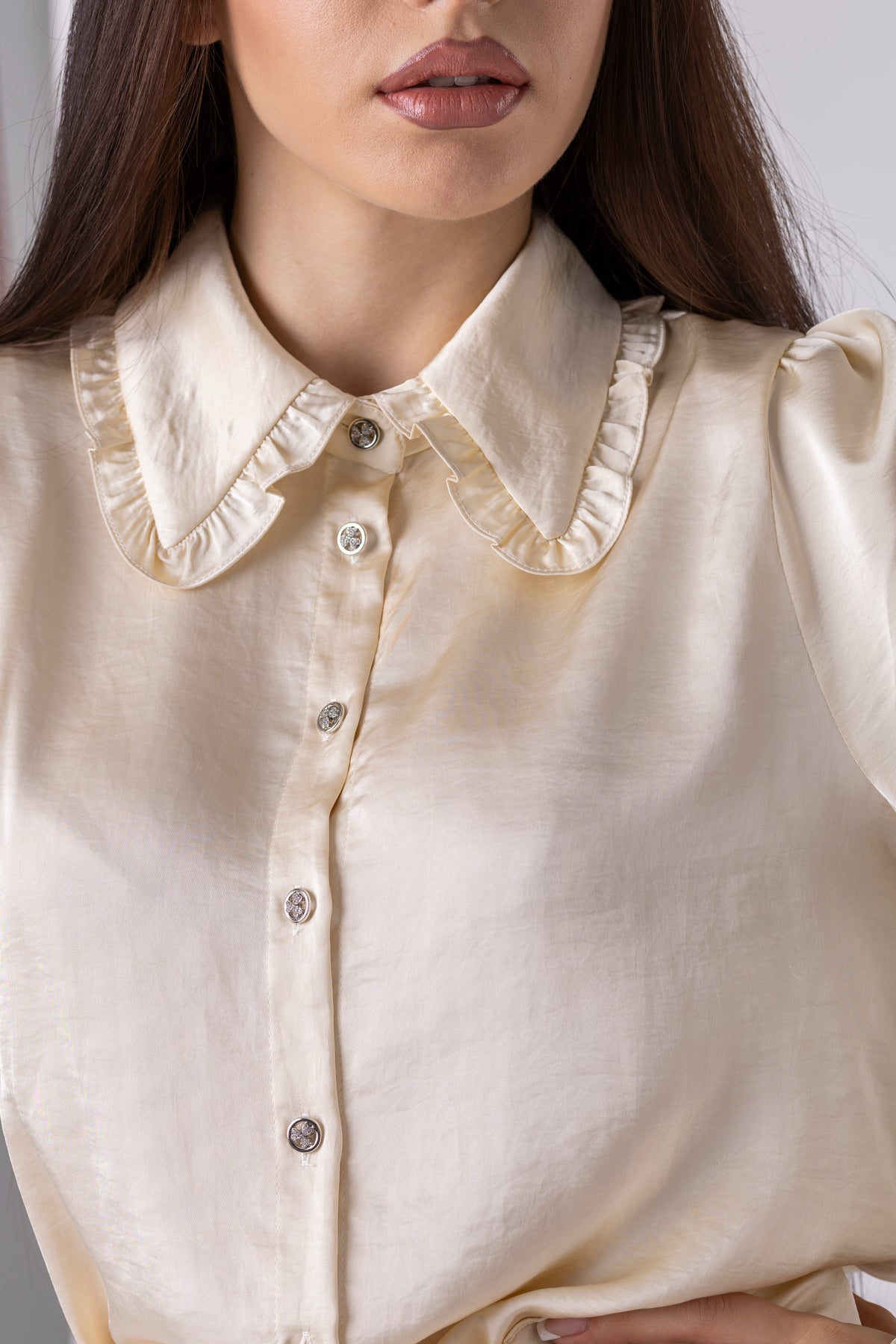 Edria Satin Blouse