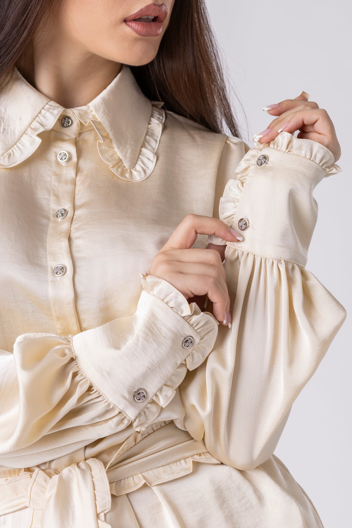 Edria Satin Blouse