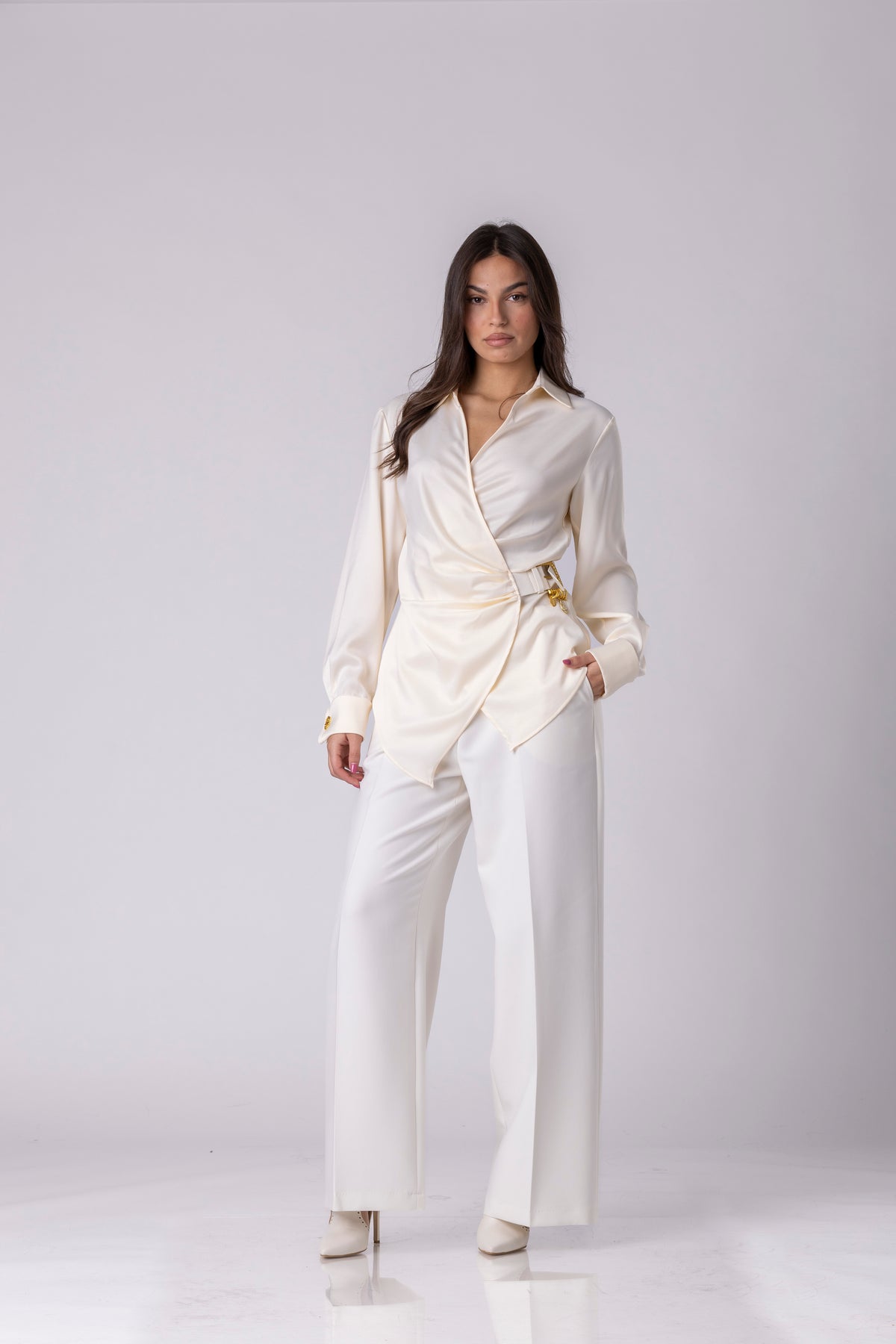 Serenne Wrap Blouse