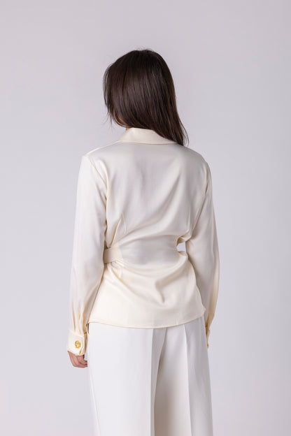 Serenne Wrap Blouse