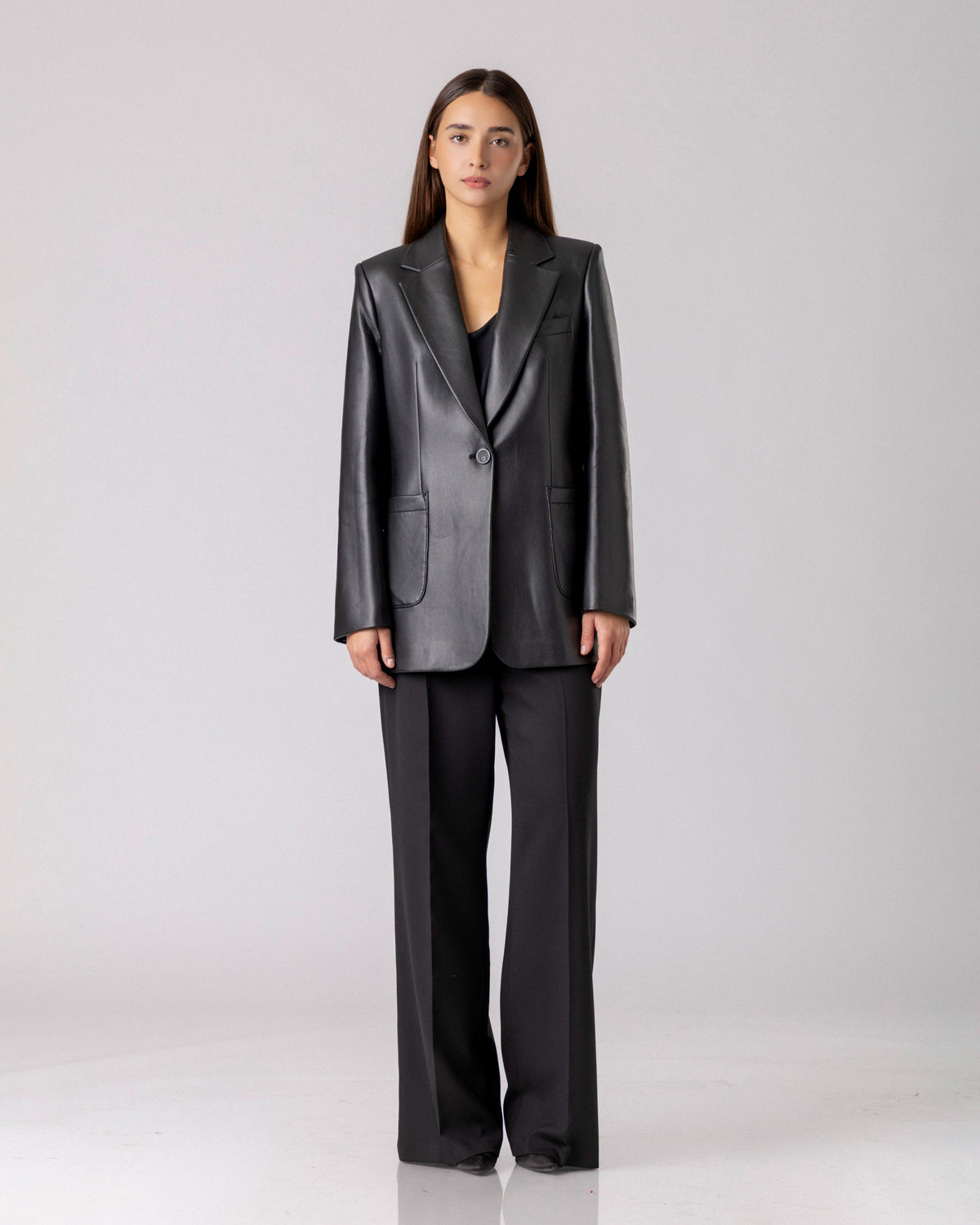 Obsidian Form Blazer - Violet