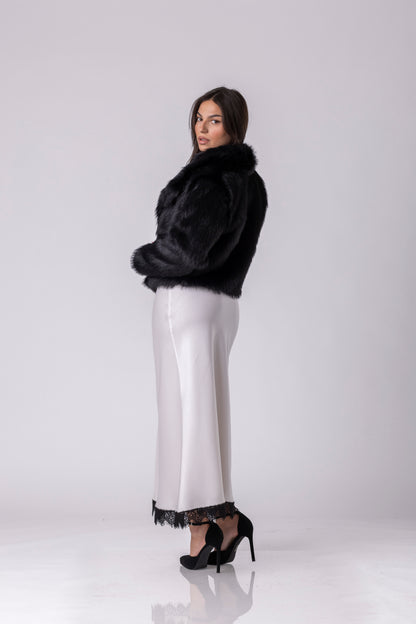 Zavo Short Faux-Fur Coat