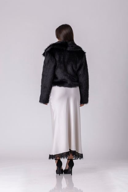 Zavo Short Faux-Fur Coat