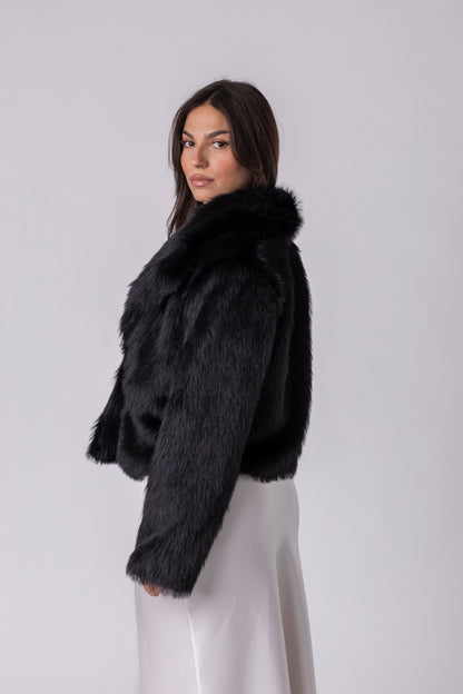 Zavo Short Faux-Fur Coat