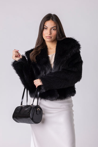 Zavo Short Faux-Fur Coat