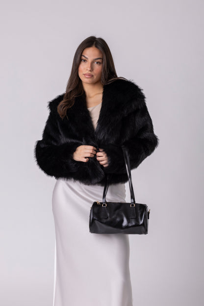 Zavo Short Faux-Fur Coat