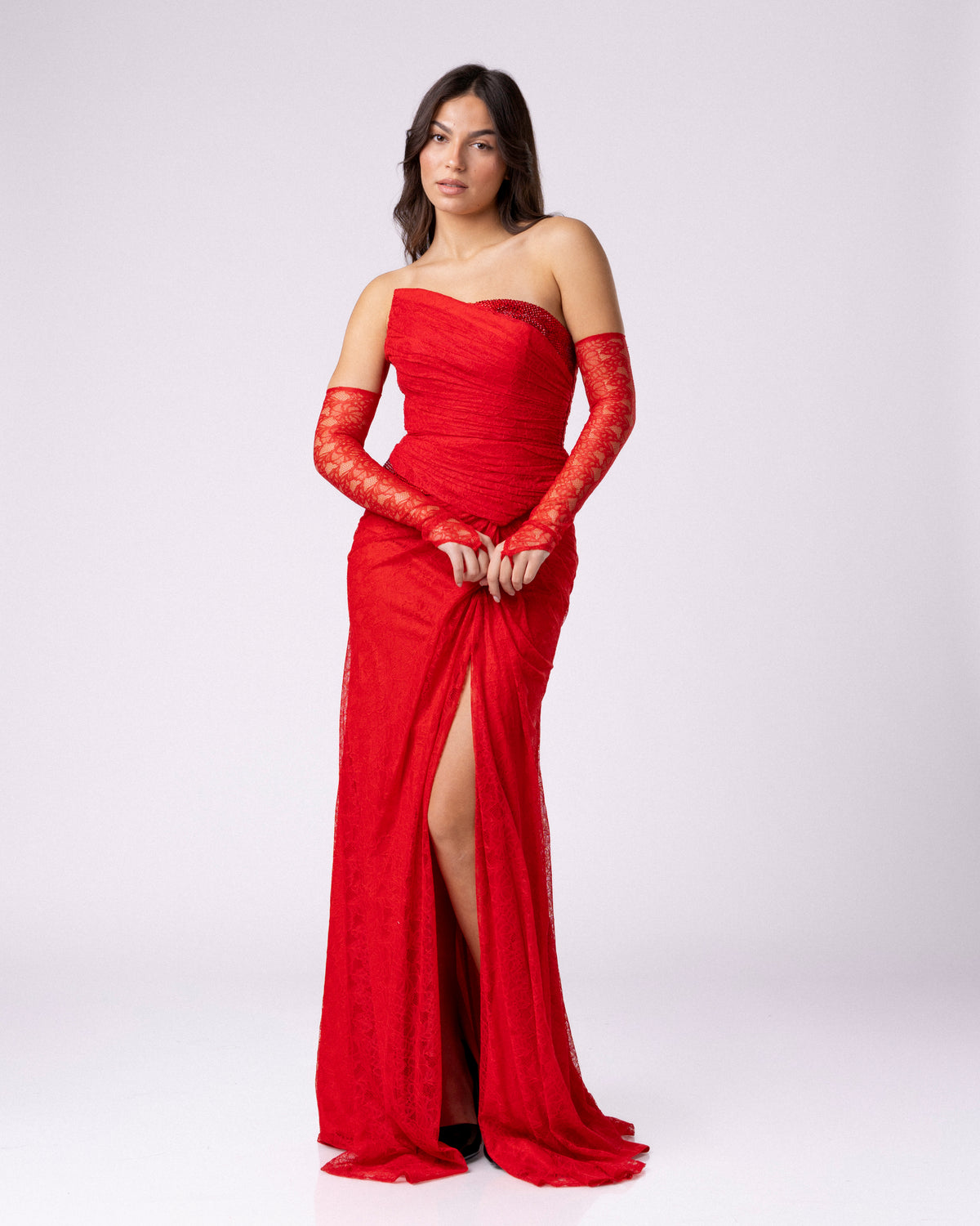 The Ravelle Lace Gown