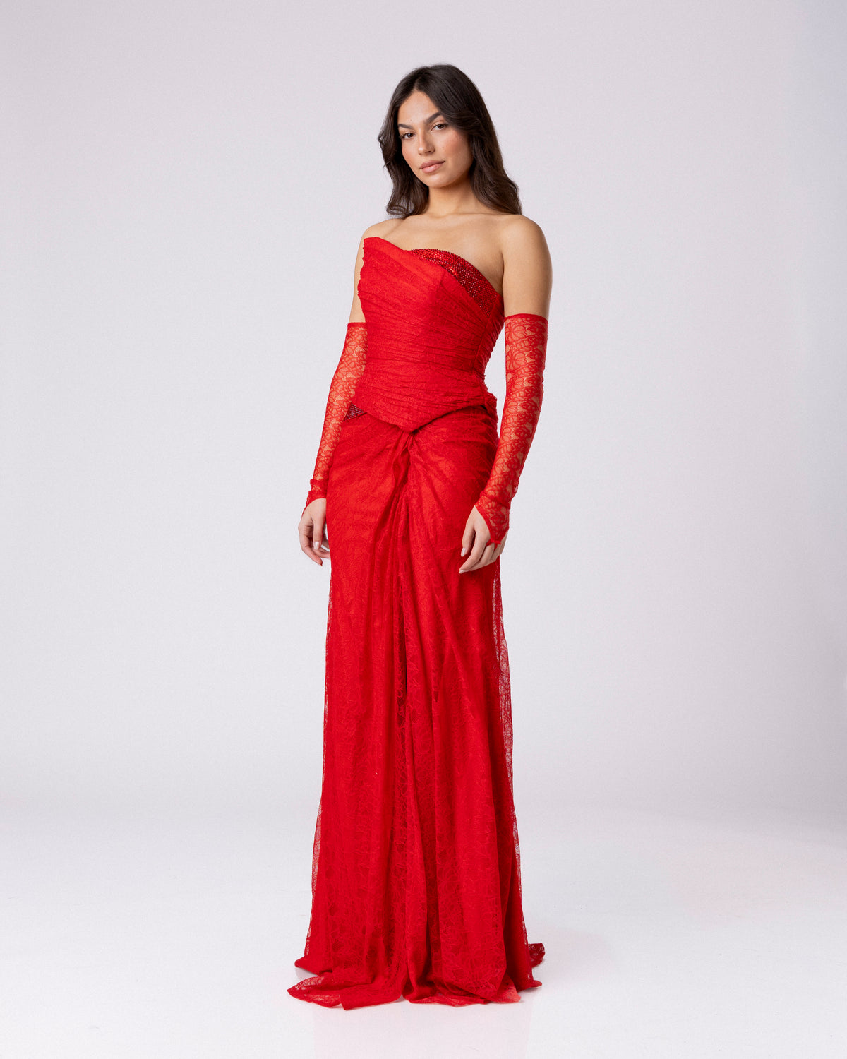 The Ravelle Lace Gown