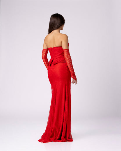 The Ravelle Lace Gown