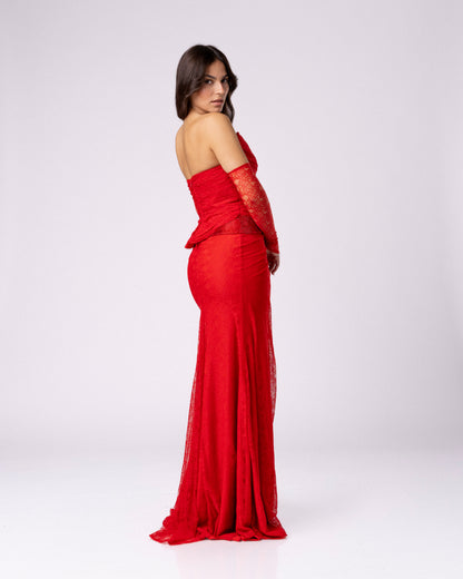 The Ravelle Lace Gown
