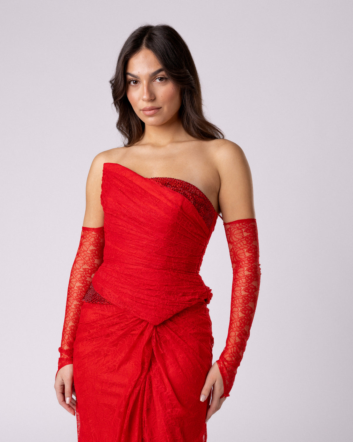 The Ravelle Lace Gown