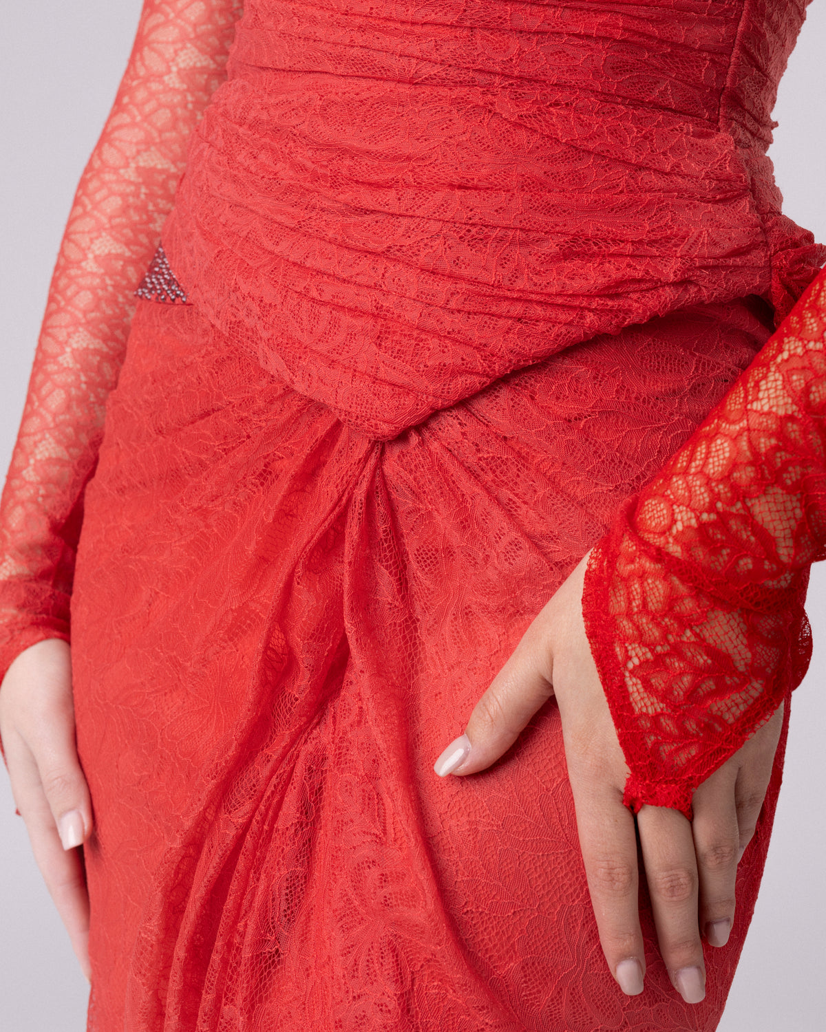 The Ravelle Lace Gown