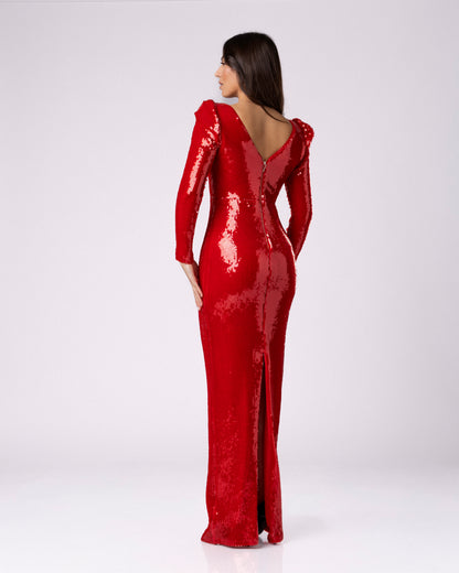 Calira Sequin Gown