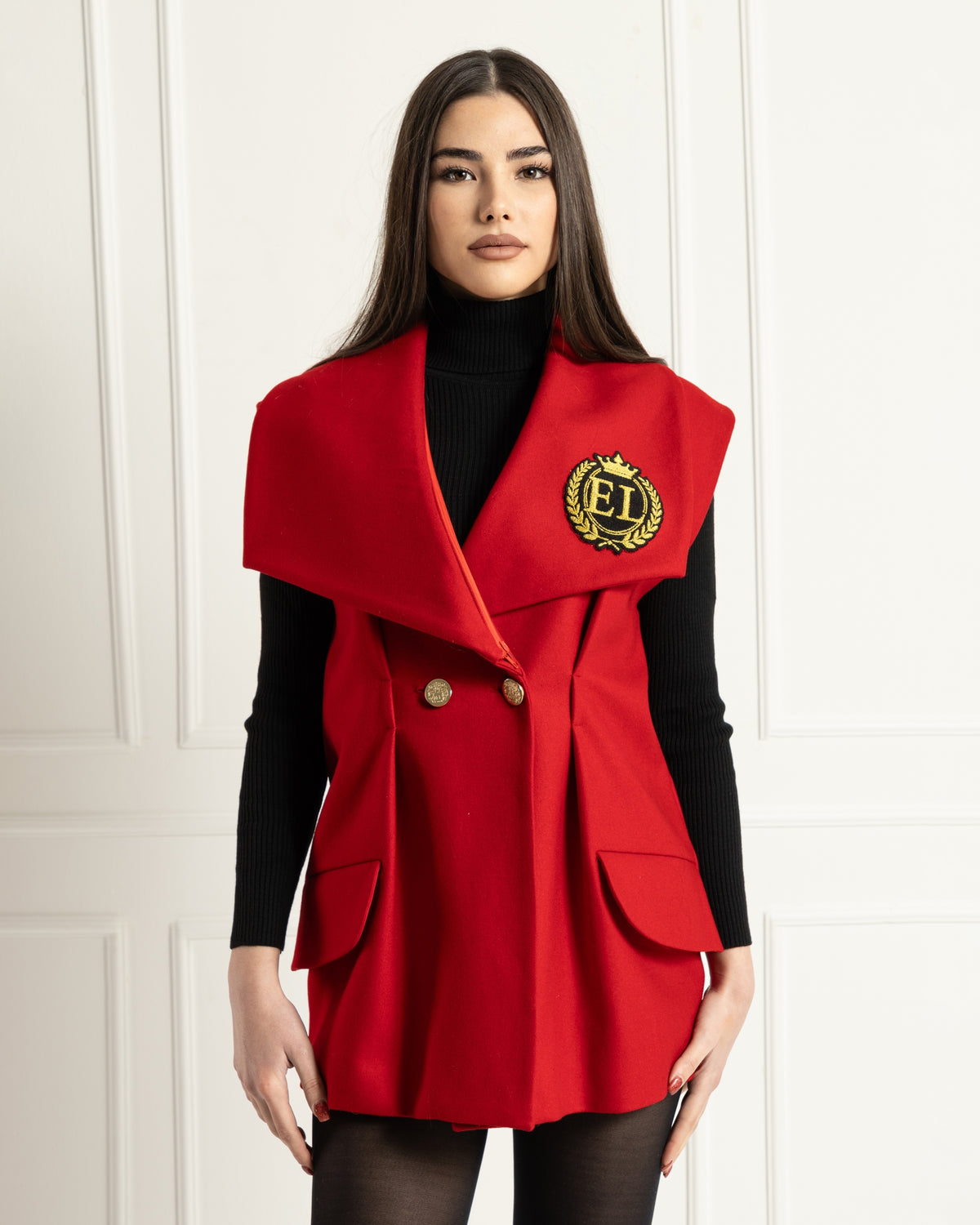 Scarlet Crest Vest