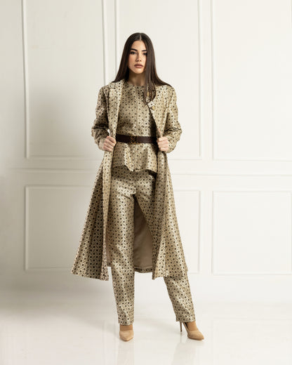 Radiance Brocade Three Piece Set
