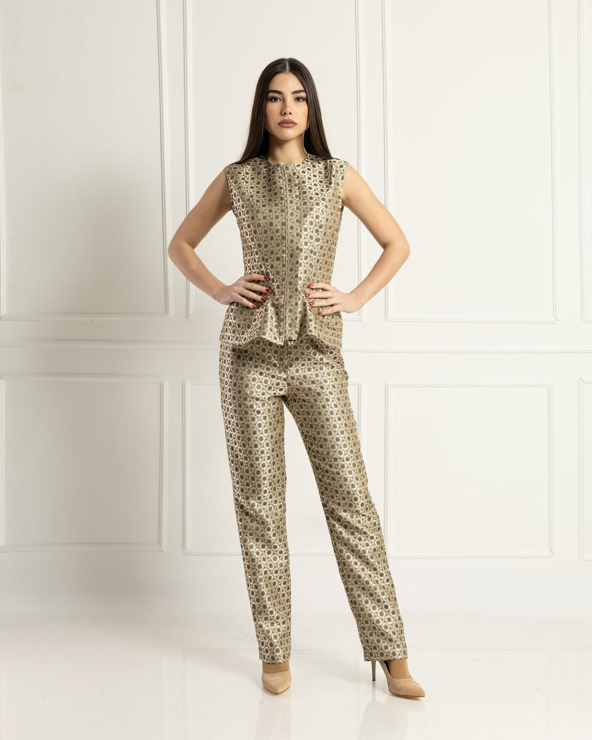 Radiance Brocade Pants