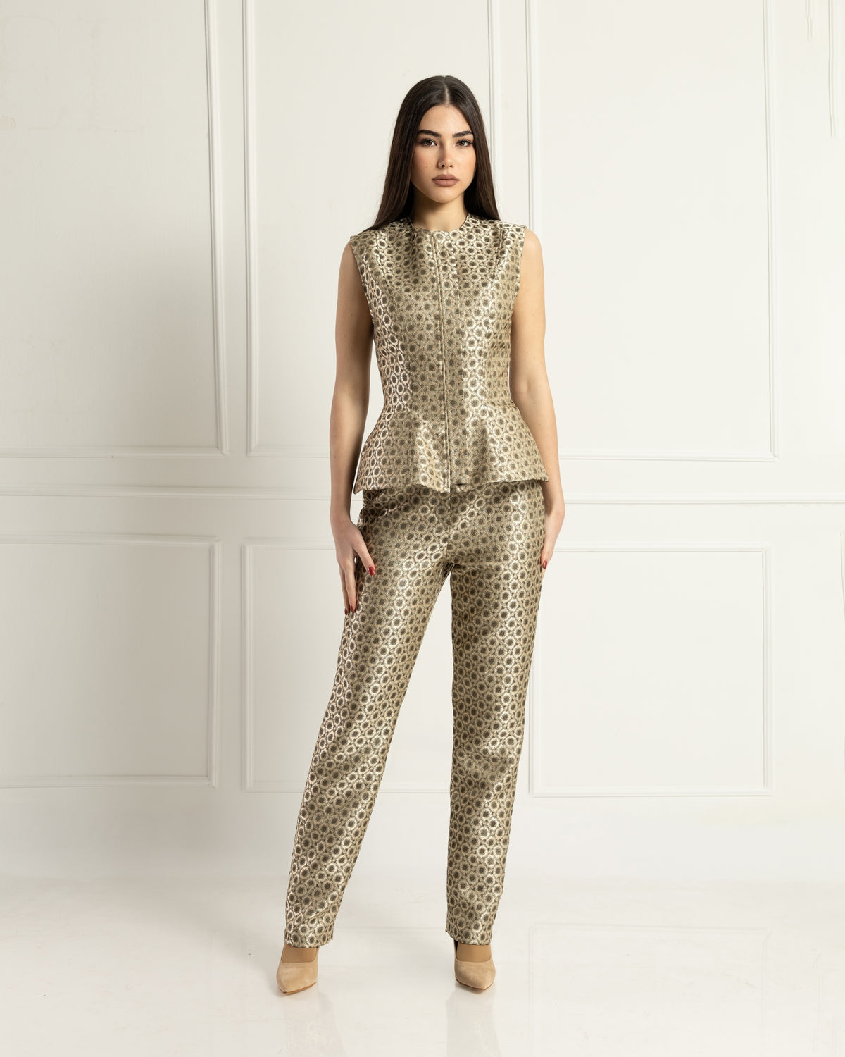 Radiance Brocade Pants