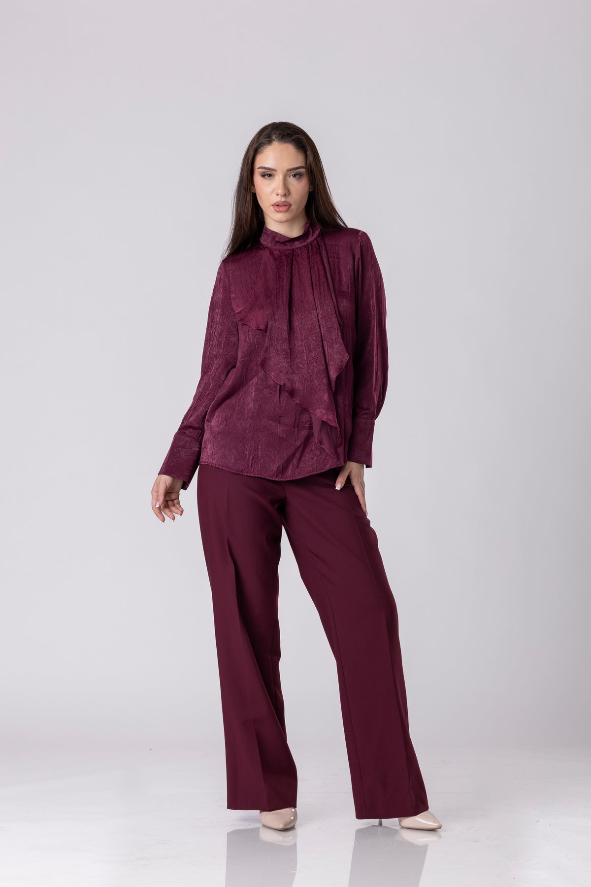 Lysandra Draped Blouse