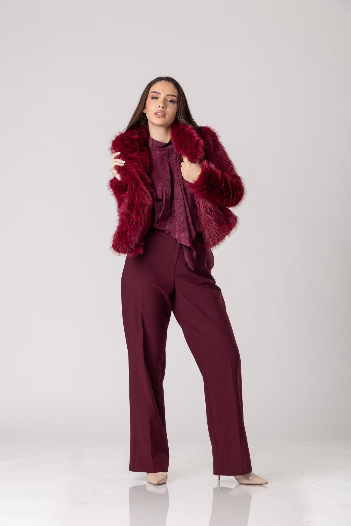 Ravelin Faux Fur Coat