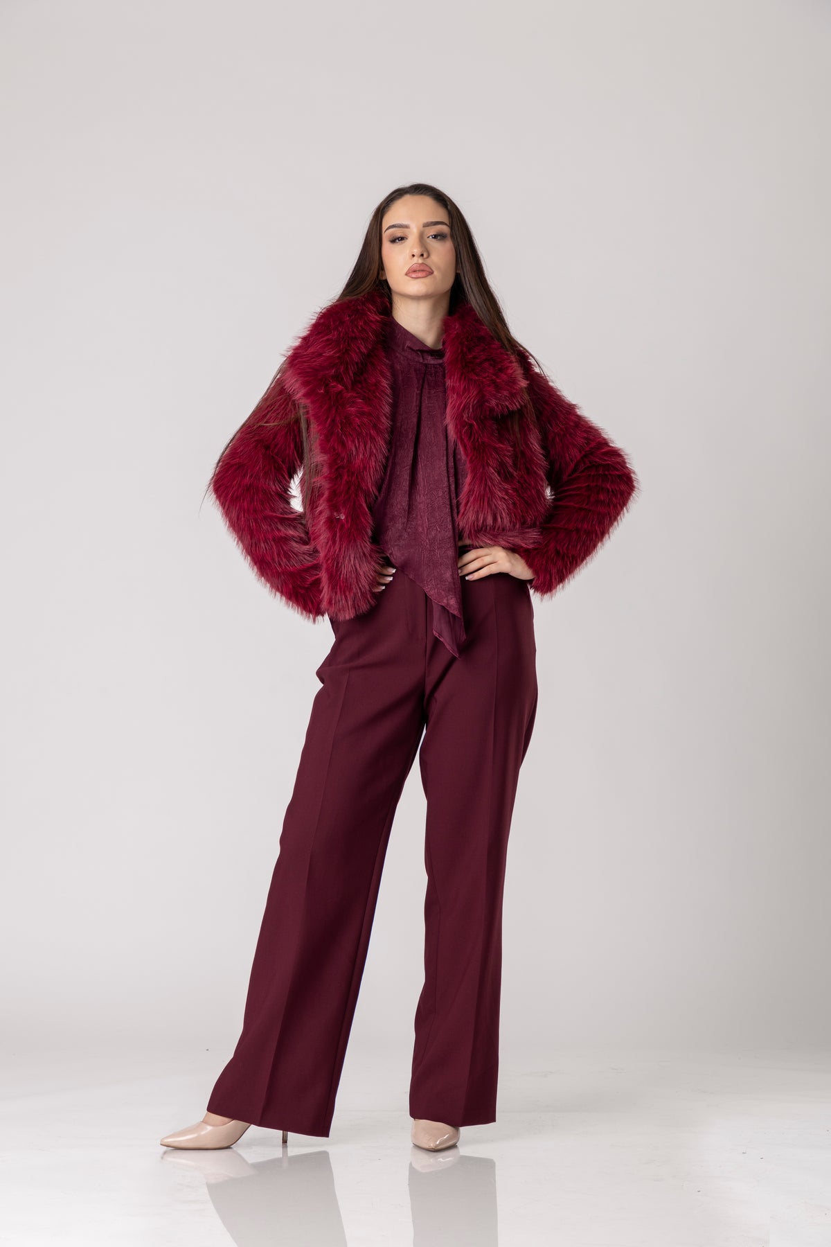 Ravelin Faux Fur Coat