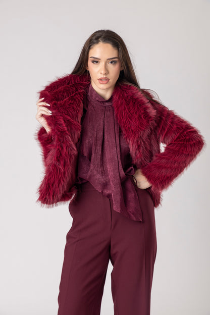 Ravelin Faux Fur Coat