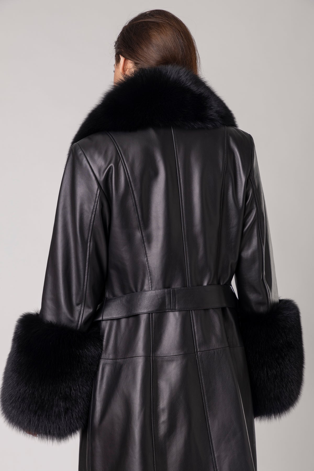 Oxira Leather Coat