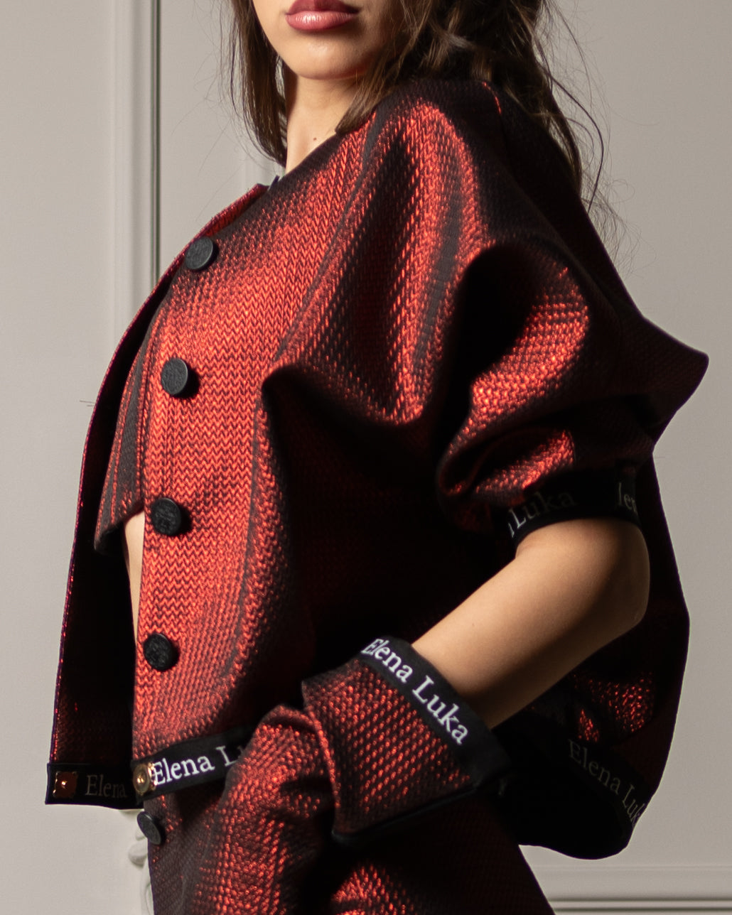 Radiant Red Coat
