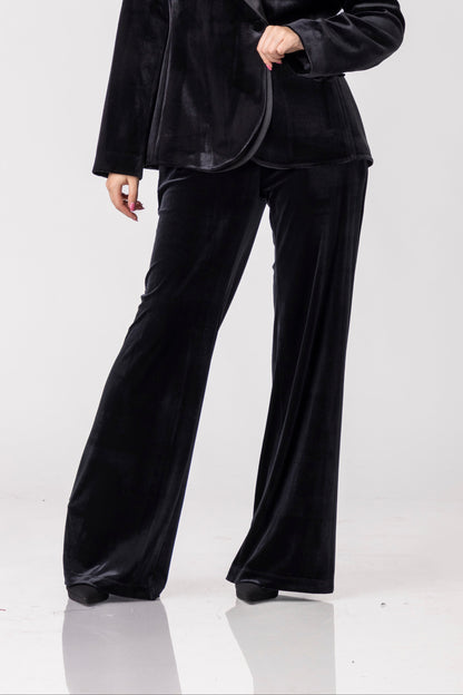 Velour Flow Blazer