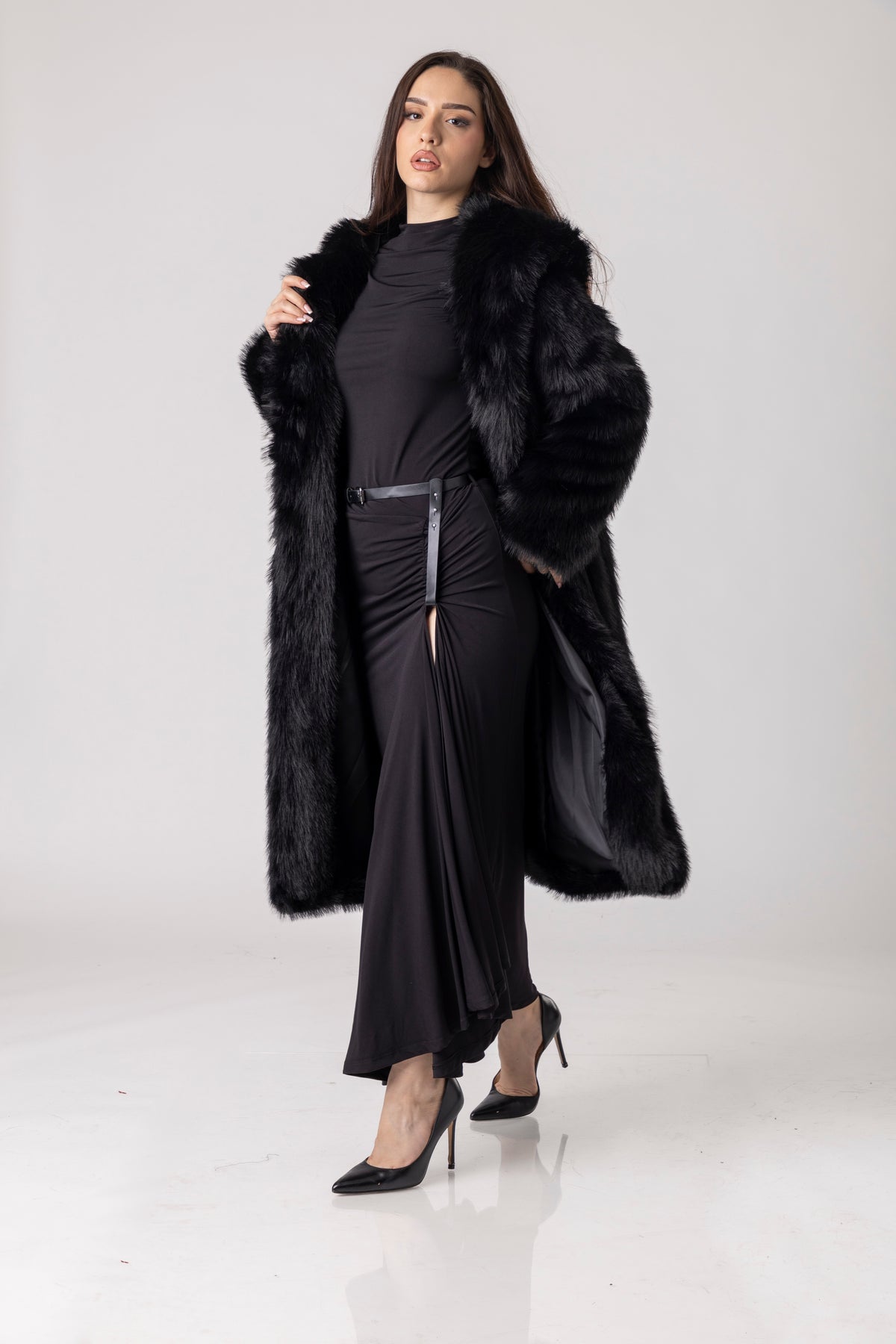Noxer Faux-Fur Coat
