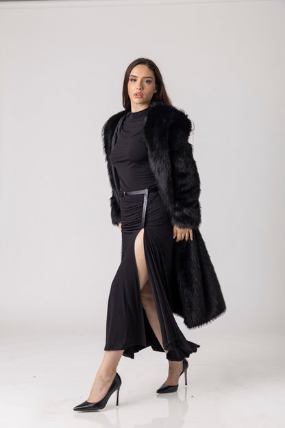 Noxer Faux-Fur Coat
