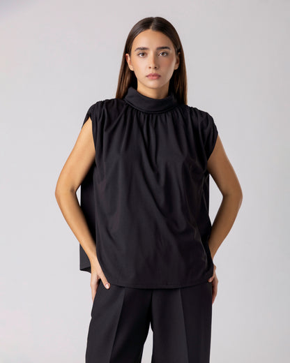 Elysor High-Neck Top