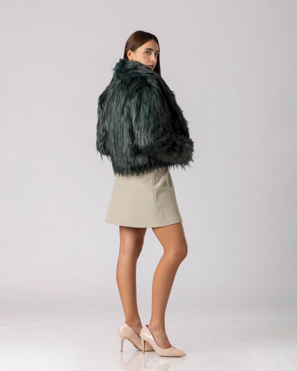 Signature Faux-Fur Coat