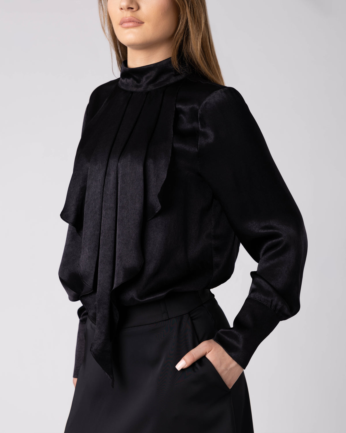 Velrin Satin Shirt