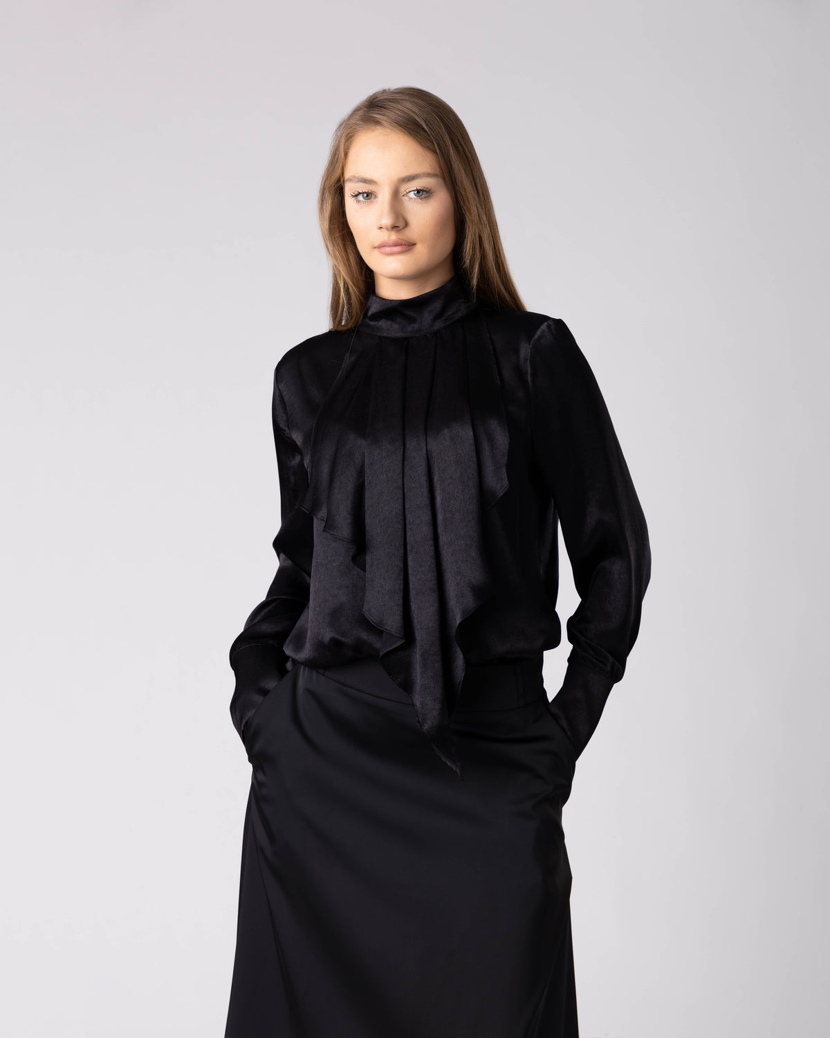 Velrin Satin Shirt