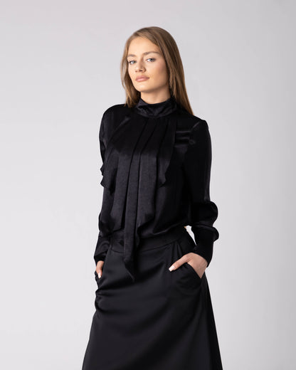Velrin Satin Shirt