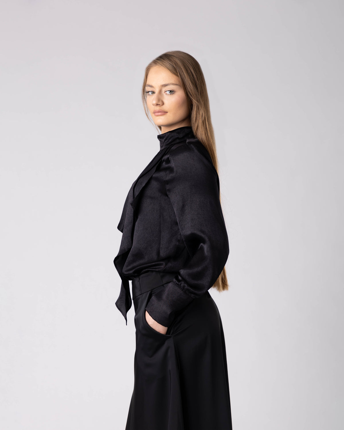 Velrin Satin Shirt