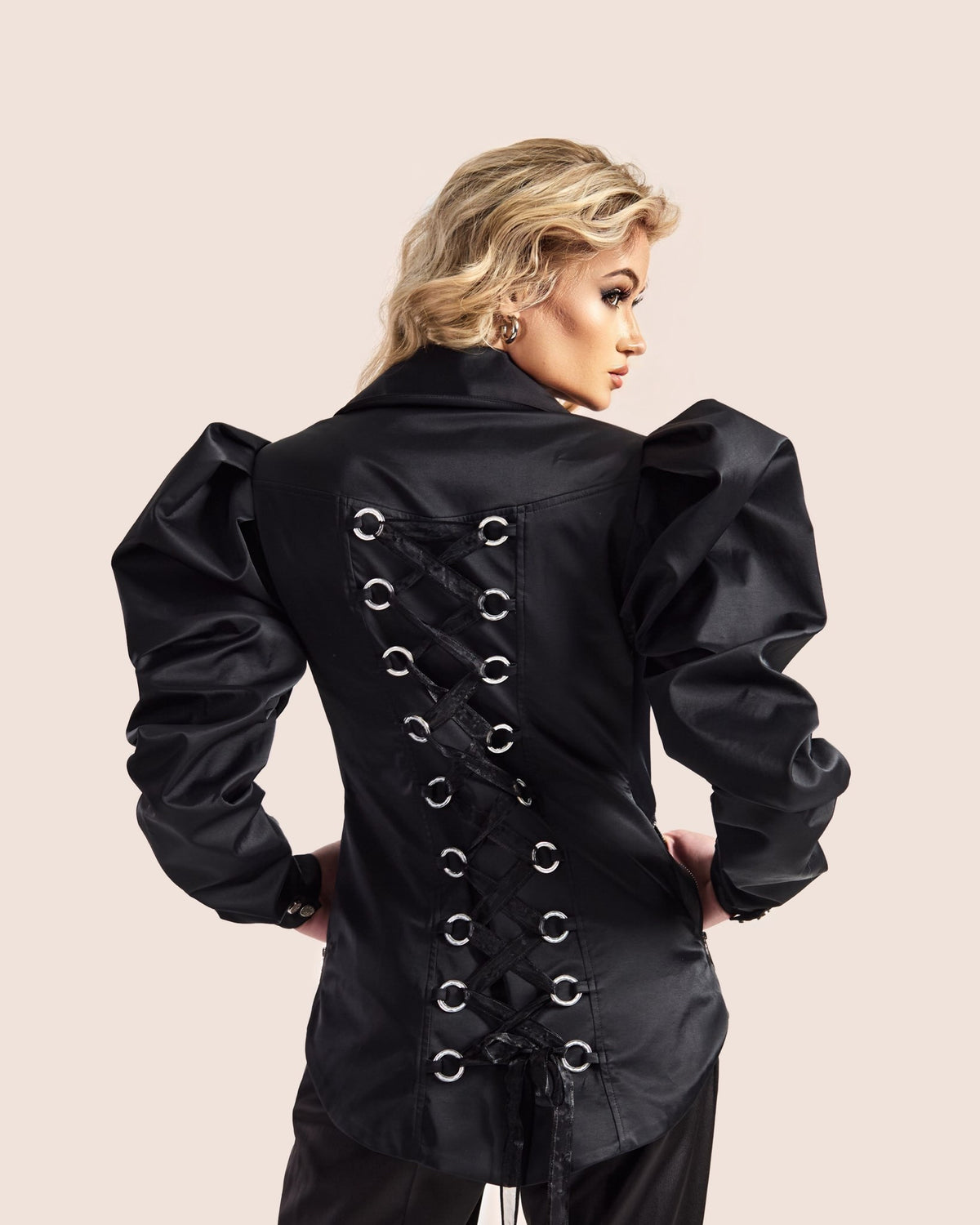 Victorian Corset-Back Jacket