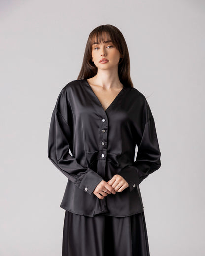 Avelin Buttoned Blouse