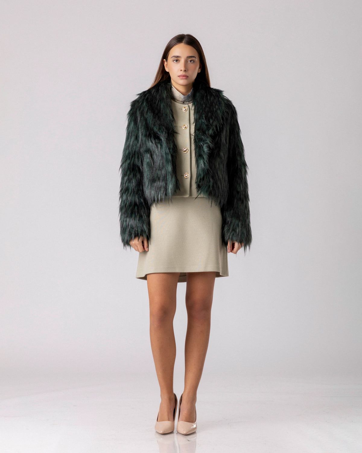 Signature Faux-Fur Coat