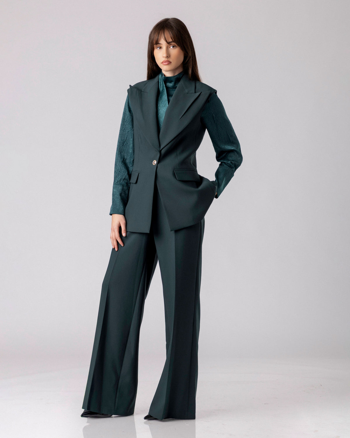 Power Structure Vest & Trousers Set