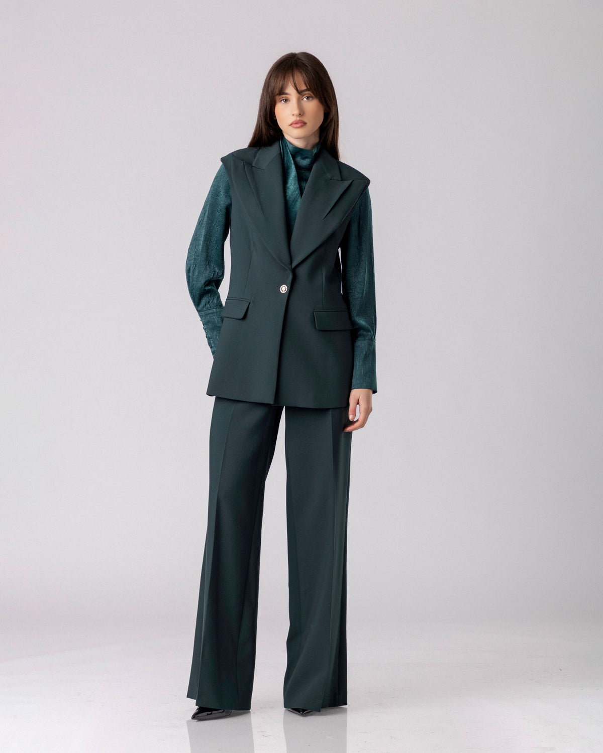 Power Structure Vest & Trousers Set