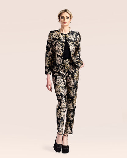 Floral Two Piece Suit