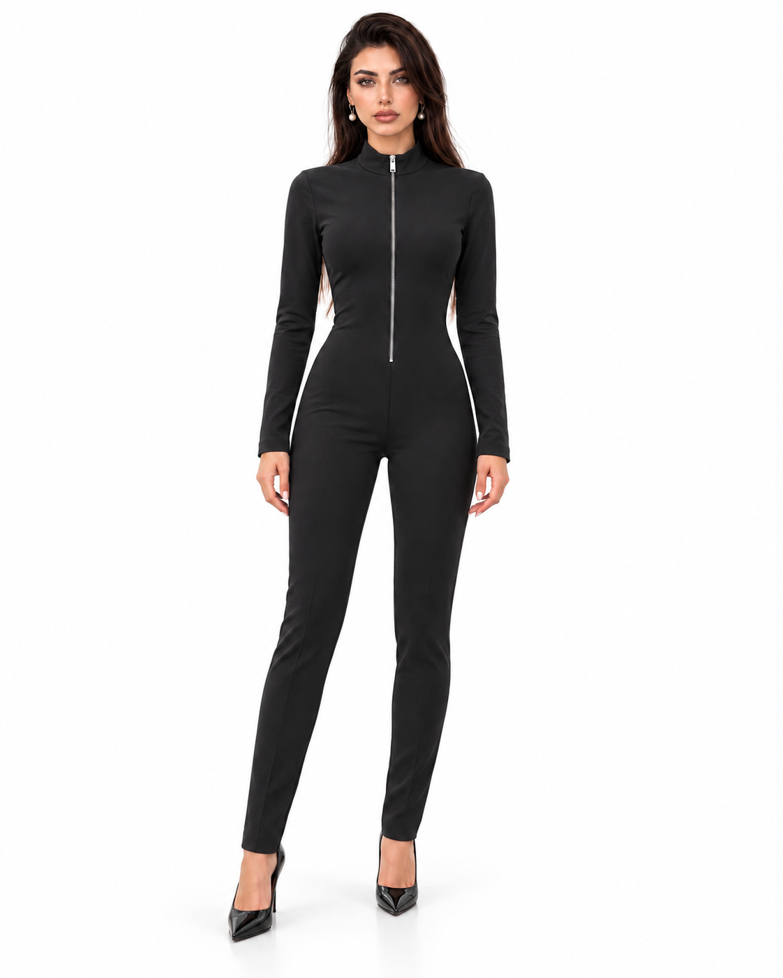 ONYX Zip-Front Jumpsuit