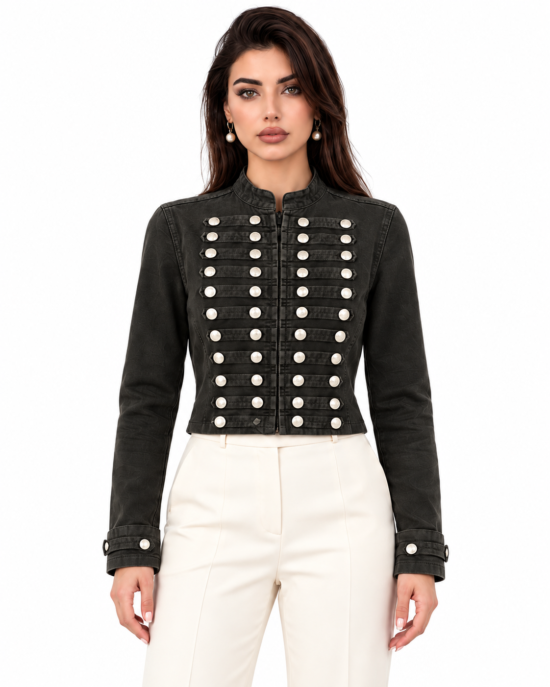Elena Luka Embellished Blazer - Jakline